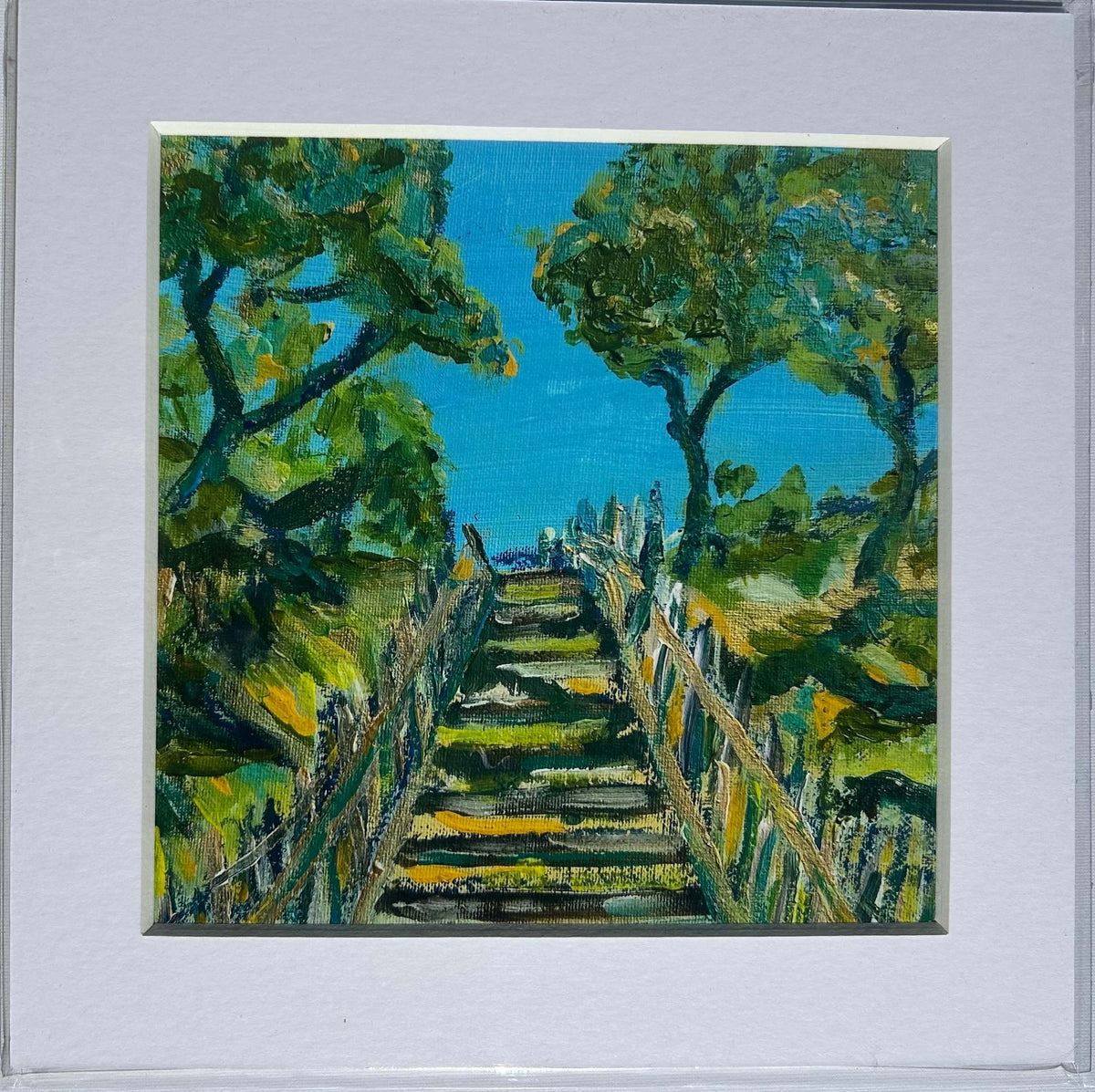 Sea & Coast - The Blue Sky Called My Name - Mounted Print