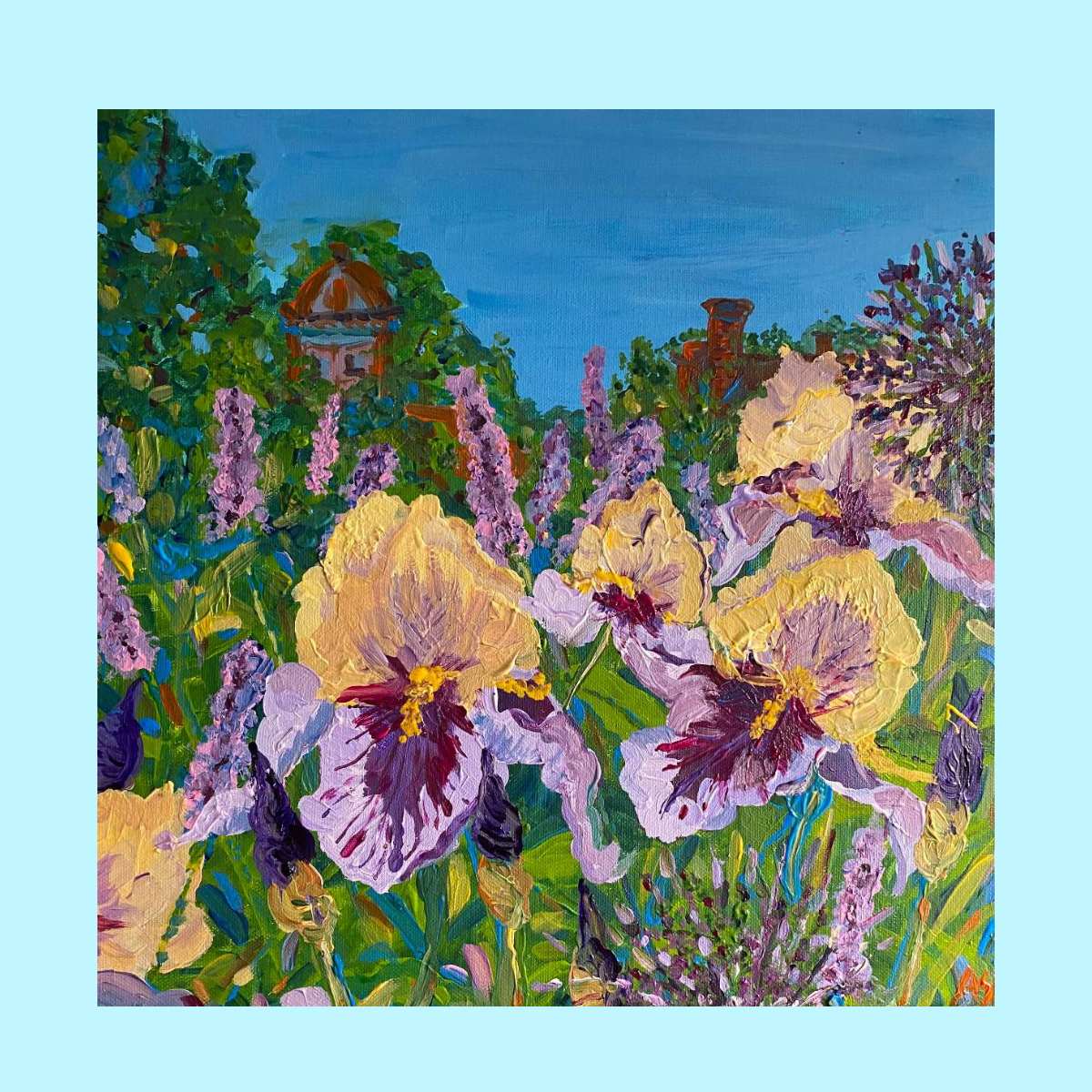 The English Garden - Original Paintings