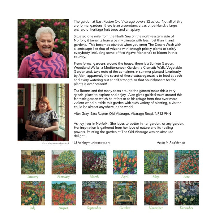 Calendar 2027 -East Ruston Old Vicarage