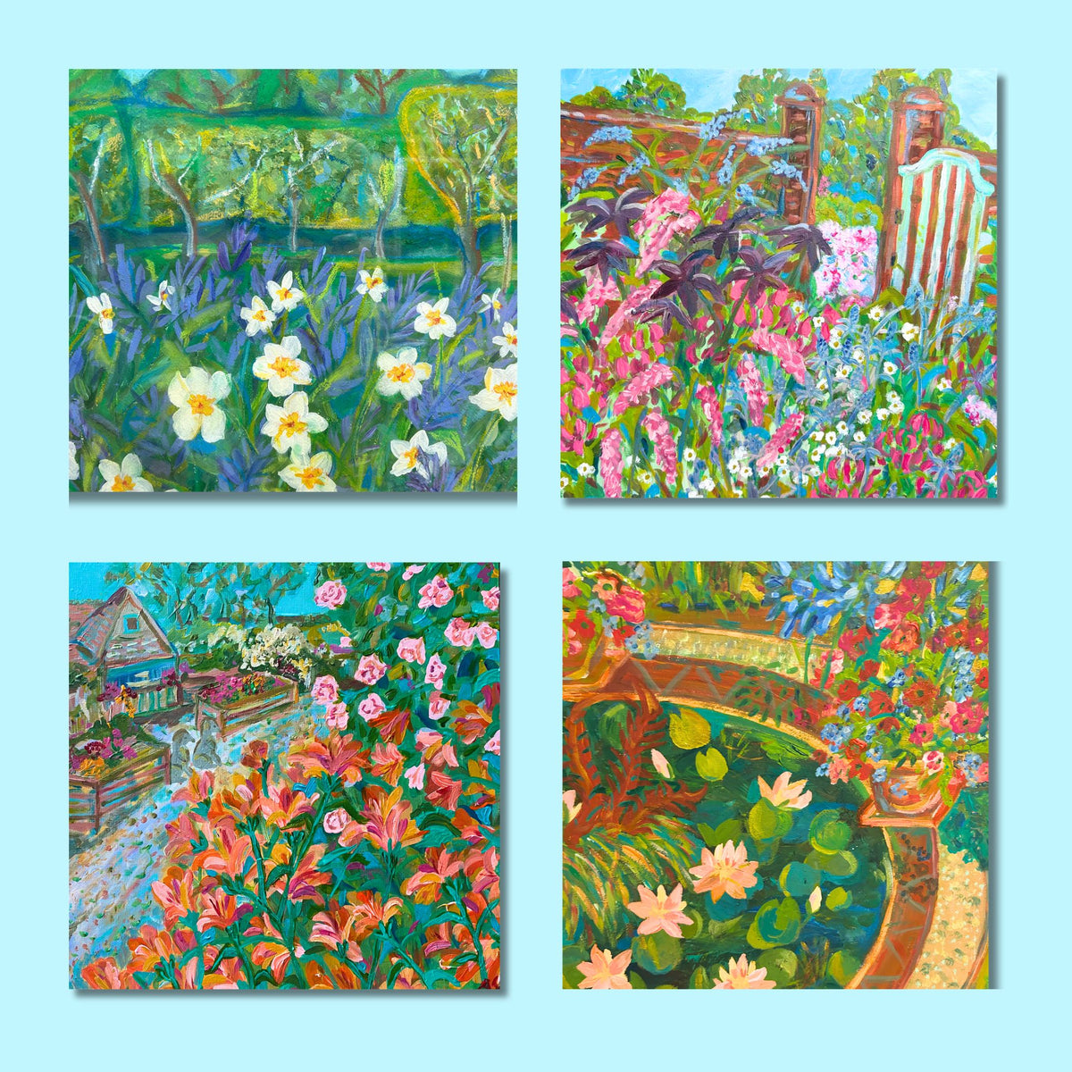 East Ruston Old Vicarage -Pack of 6 Cards