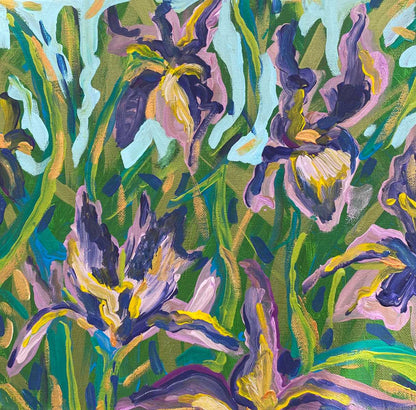 Flowers - The Flower Border- Pack of 4 Cards
