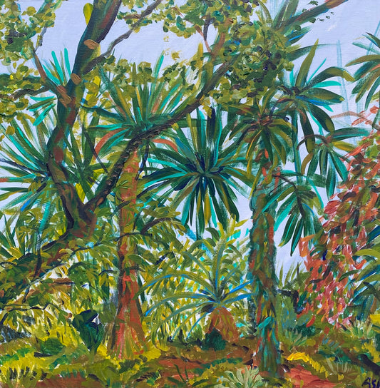 The Tree Canopy - Original Painting Framed