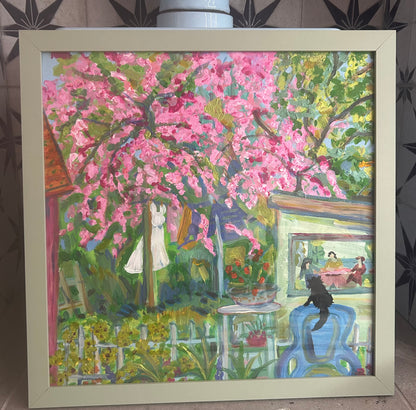 The Size 12 - Original Painting Framed