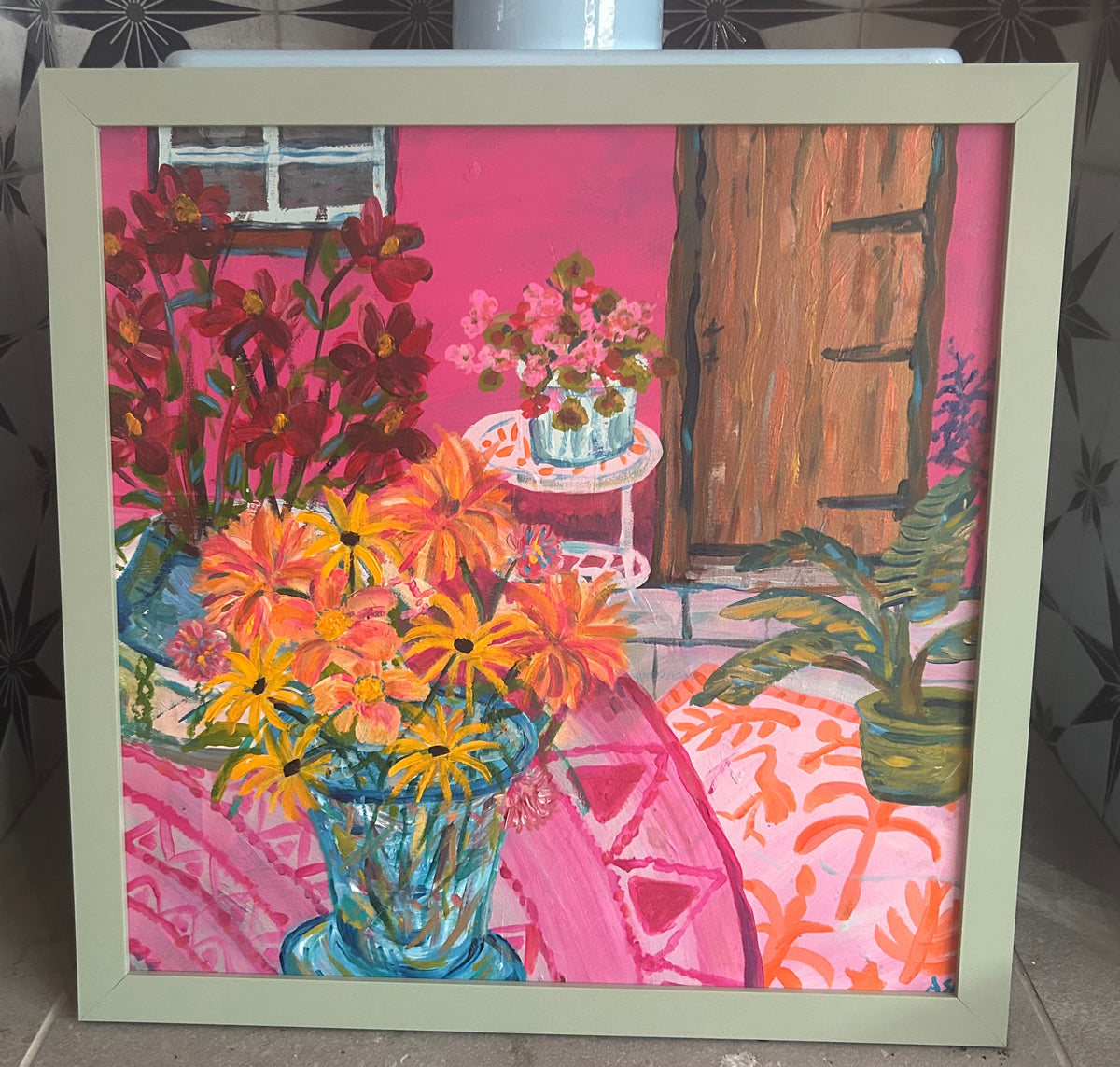 The Blue Vase - Original Painting
