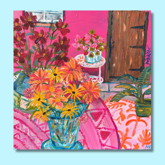 The Blue Vase - Original Painting