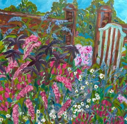 Pretty in Pink - Original Painting Framed