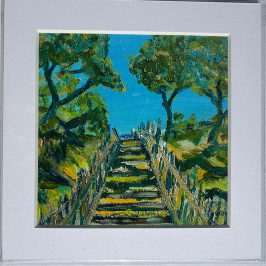 Sea & Coast - The Blue Sky Called My Name - Mounted Print
