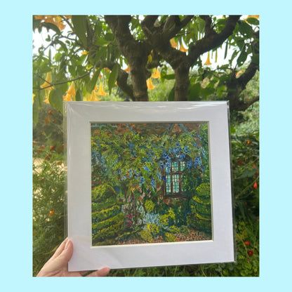 East Ruston Old Vicarage - Wisteria Weaving Her Magic - Print