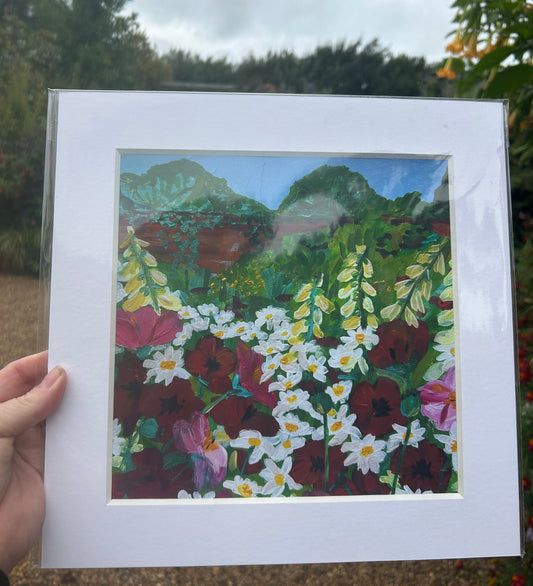 East Ruston Old Vicarage - Joyous June -Print