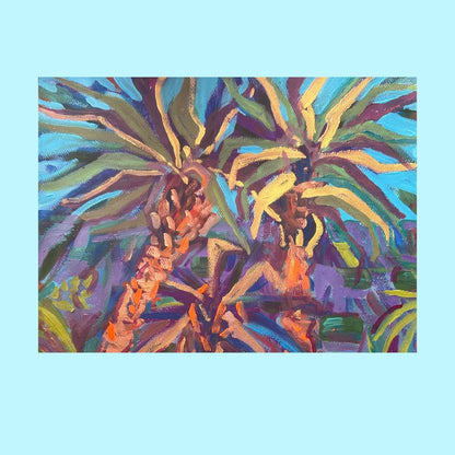 One Hot Spanish Night - Sitges - Original painting unframed