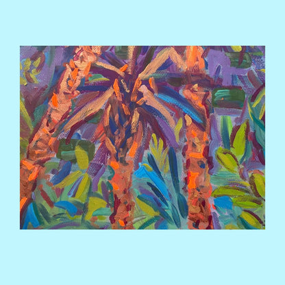 One Hot Spanish Night - Sitges - Original painting unframed