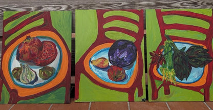 Happy Holiday Collection- Artichoke - Mounted Print